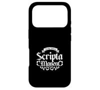 Carcasa para iPhone 17 Pro Latín - Verba Volant, scripta manent