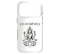 Carcasa para iPhone 17 Pro Laxmi Mata, Diwali Goddess Om Jai Lakshmi Mata Sanskrit Puja