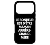 Carcasa para iPhone 17 Pro Le Bonheur EST d'être Maman, Grand-mère et arrière-Grand-mè