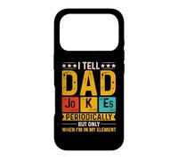 Carcasa para iPhone 17 Pro Le Cuento Chistes a papá periódicamente Día del Padre Divertido para Hombres Papá