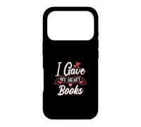 Carcasa para iPhone 17 Pro Le di mi corazón a los Libros, Amante de los Libros, Book Worm