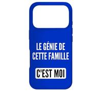 Carcasa para iPhone 17 Pro Le Génie de cette Famille C'est Moi Humour Science Sarcasme