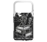 Carcasa para iPhone 17 Pro Lector de Nocturne Pact Book Club Gothic Dark Academia