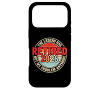 Carcasa para iPhone 17 Pro Legend Has Retired 2026 Not My Problem Anymore - Retirement