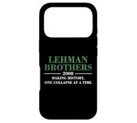 Carcasa para iPhone 17 Pro Lehman Brothers 2008 Making History One Collapse AT A Time