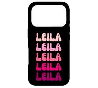 Carcasa para iPhone 17 Pro Leila Retro Stack Design