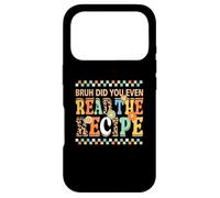 Carcasa para iPhone 17 Pro ¿Leíste la Receta Family Consumer Science FCS