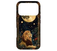 Carcasa para iPhone 17 Pro Leo Signo del Zodiaco Astrología Celestial León Luna