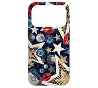 Carcasa para iPhone 17 Pro Leopard Star Evil Eye Ball 8 Kiss Lipstick Y2K Protection