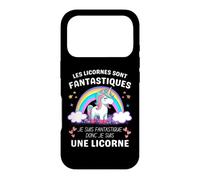 Carcasa para iPhone 17 Pro Les Licornes Sont Fantastiques Cadeau Licorne Adulto Humor