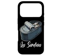 Carcasa para iPhone 17 Pro Les Sardines French Food Retro Vintage Sardine Tin