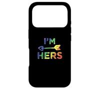 Carcasa para iPhone 17 Pro Lesbian Couple I'm Hers Matching LGBT Pride