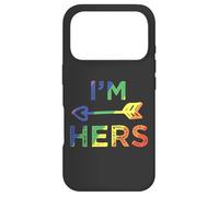 Carcasa para iPhone 17 Pro Lesbian Couple I'm Hers She's Mine Matching LGBT Pride