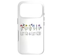 Carcasa para iPhone 17 Pro Let Go & Let God Devotional Let God Sign,Let Go and Let God