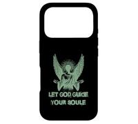 Carcasa para iPhone 17 Pro Let God Guide Your Soul Ángel Alas Fe Espiritual