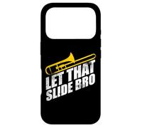 Carcasa para iPhone 17 Pro Let That Slide Bro - Funny Trombone Player Band Gift
