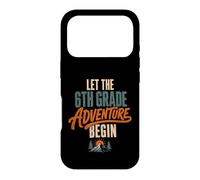 Carcasa para iPhone 17 Pro Let The 6th Grade Adventure Begin Sixth Grade Back To School