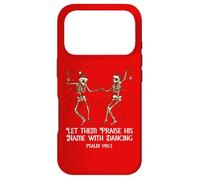 Carcasa para iPhone 17 Pro Let Them Praise His Name with Dancing Christmas Psalm 149:3