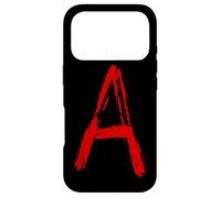 Carcasa para iPhone 17 Pro Letra A Escarlata