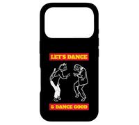 Carcasa para iPhone 17 Pro Let's Dance & Dance Good (Divertido gráfico de Perro y Gato)