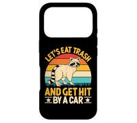 Carcasa para iPhone 17 Pro Let's Eat Trash and Get Hit by A Car