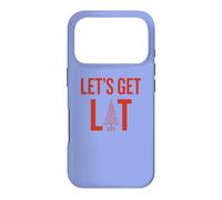 Carcasa para iPhone 17 Pro Let's Get Lit Christmas Tree Holiday Fun