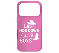 Carcasa para iPhone 17 Pro Lets Go Girls Cowboy Women Last Hoe Down Bachelorette Party
