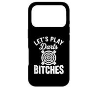 Carcasa para iPhone 17 Pro Let's Play Darts Bitches Funny Dart Player Throwing Darter