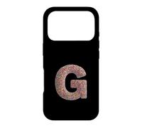 Carcasa para iPhone 17 Pro Letter G Candy Rainbow Sprinkles Monogram Men, Women, Kids