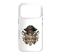 Carcasa para iPhone 17 Pro Levanta el Infierno y zarpa Pirate Skull Nautical Adventure