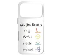 Carcasa para iPhone 17 Pro LGBT All You Need Is Love Math