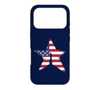 Carcasa para iPhone 17 Pro Libertad Bandera Americana Estados Unidos América Patriota Estrella