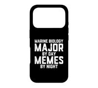 Carcasa para iPhone 17 Pro Libro de Oceanografía de Biología Marina Major by Day Memes by Night