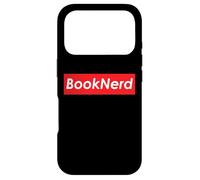 Carcasa para iPhone 17 Pro Libro Nerd para Lectores De Velocidad Estantería Meme Libro De Lectura Nerd