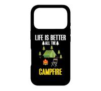 Carcasa para iPhone 17 Pro Life Is Better All The Campfire Camping Camper Adventure