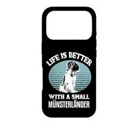 Carcasa para iPhone 17 Pro Life is Better with a Kleine Münsterländer Hundehalter
