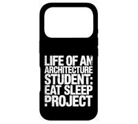 Carcasa para iPhone 17 Pro Life of An Architecture Student Eat Sleep Project -