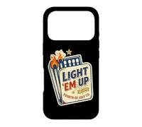 Carcasa para iPhone 17 Pro Light Em Up 4th of Patriotic July Vintage Matchbook USA