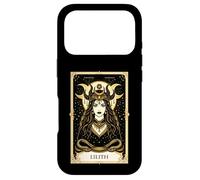 Carcasa para iPhone 17 Pro Lilith Tarot Card Wicca Gothic Goddess Pagan Ocult