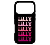 Carcasa para iPhone 17 Pro Lilly Retro Stack Design