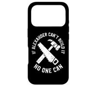 Carcasa para iPhone 17 Pro Lindo Alexander Nombre Constructor Personalizado