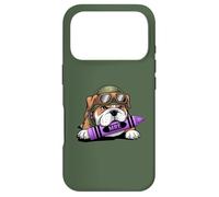 Carcasa para iPhone 17 Pro Lindo Bulldog Military I Eat Crayons Grunt MRE Eater Jarhead