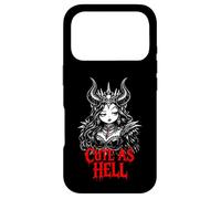 Carcasa para iPhone 17 Pro Lindo como el Infierno Lilith Angel of Darkness Gothic