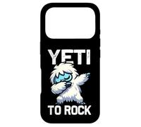 Carcasa para iPhone 17 Pro Lindo Dabbing Yeti Divertido Yeti para Rock