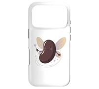 Carcasa para iPhone 17 Pro Lindo Hada Madrina Amante de Frijoles Kawaii Humor Vegano