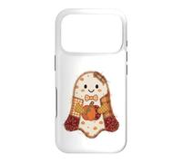Carcasa para iPhone 17 Pro Lindo Patchwork Fantasma Calabaza otoño Halloween