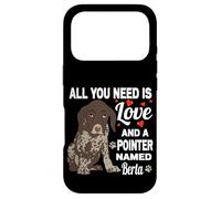 Carcasa para iPhone 17 Pro Lindo Puntero Llamado Berta para alemán Puntero de Pelo Corto