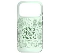 Carcasa para iPhone 17 Pro Lindos garabatos, Amante de los jardineros, cuida Tus Plantas