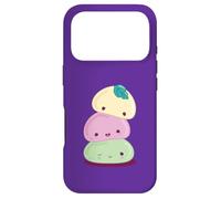 Carcasa para iPhone 17 Pro Lindos Personajes de Mochi Kawaii Apilados