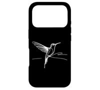 Carcasa para iPhone 17 Pro Line Art Bird & Ornitólogo Colibrí Costa